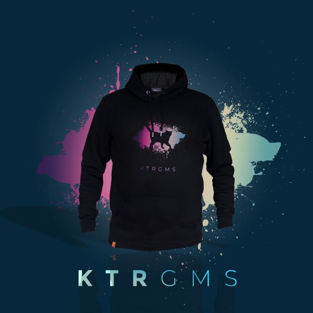 KTRGMS Hoodie ColorSplashCat - Unisex